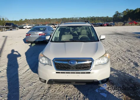 2015 Subaru Forester 2.5I Limited z USA, uszkodzony, nr VIN JF2SJARC0FH495501